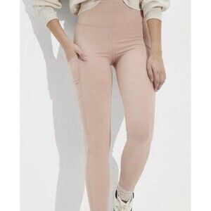 AMERICAN EAGLE The Everything Pocket Leggings Light Pink Women's‎ XS NWT